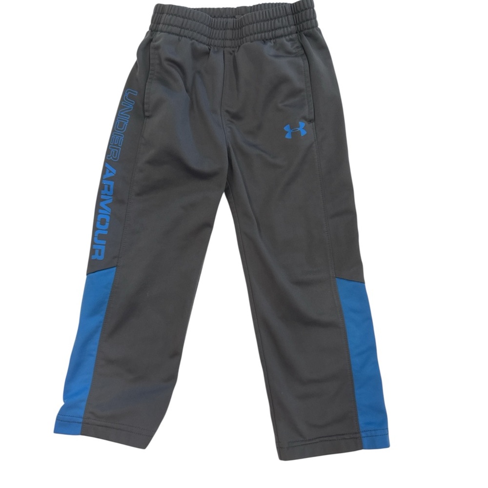 Under Armour Kids Charcoal and Royal Blue Joggers